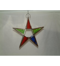 Tea Light Star Multicolour